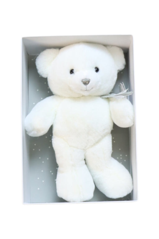 A White Soft Toys from Histoire d'Ours in size O/S for neutral. (Front View)