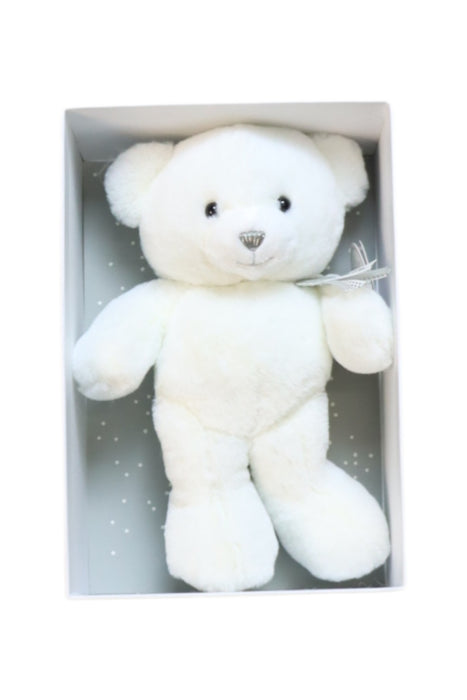 A White Soft Toys from Histoire d'Ours in size O/S for neutral. (Front View)