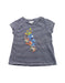 A Blue Short Sleeve T Shirts from Seed in size 3T for girl. (Front View)