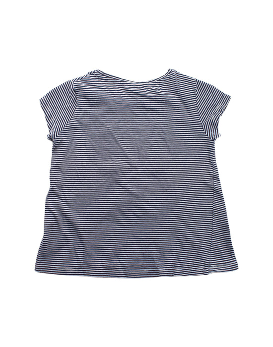 A Blue Short Sleeve T Shirts from Seed in size 3T for girl. (Back View)