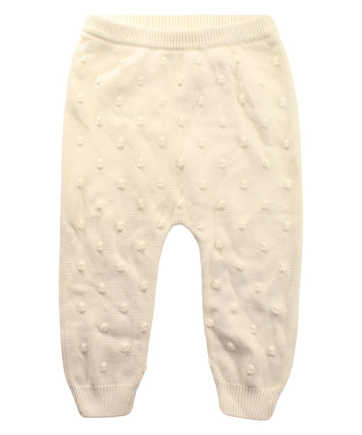 A White Sweatpants from Seed in size 18-24M for girl. (Front View)
