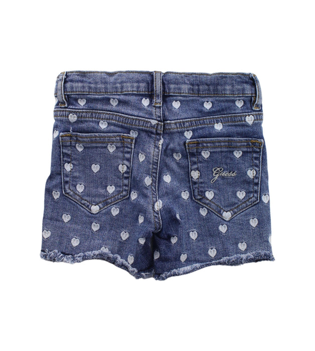 A Blue Shorts from Guess in size 4T for girl. (Back View)