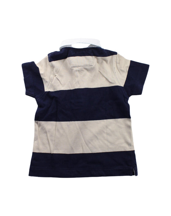 A Blue Short Sleeve Polos from Jacadi in size 2T for boy. (Back View)