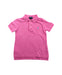 A Pink Short Sleeve Polos from Polo Ralph Lauren in size 3T for girl. (Front View)
