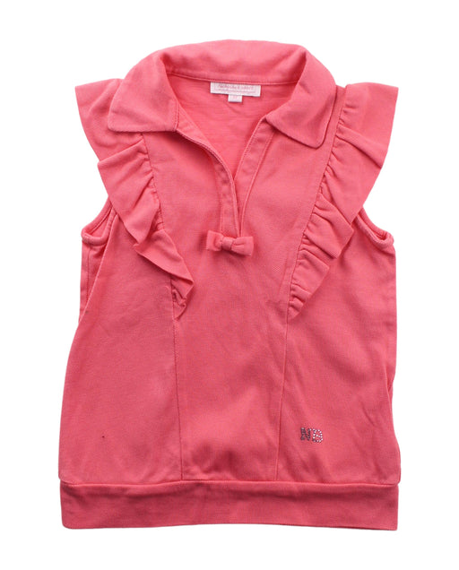 A Pink Sleeveless Polos from Nicholas & Bears in size 3T for girl. (Front View)