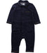 A Blue Long Sleeve Jumpsuits from Petit Bateau in size 6-12M for boy. (Front View)