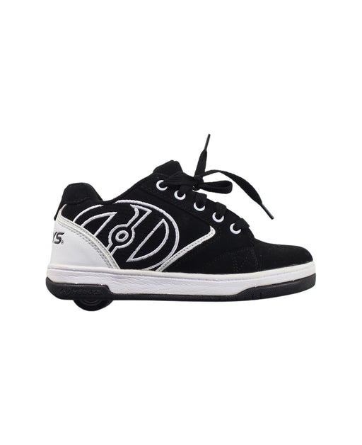 A Black Sneakers from Heelys in size 7Y for boy. (Front View)