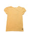 A Yellow Short Sleeve Tops from Ragmart in size 7Y for girl. (Back View)