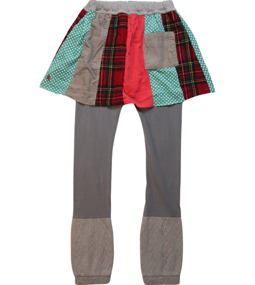 A Multicolour Leggings from Ragmart in size 7Y for girl. (Front View)