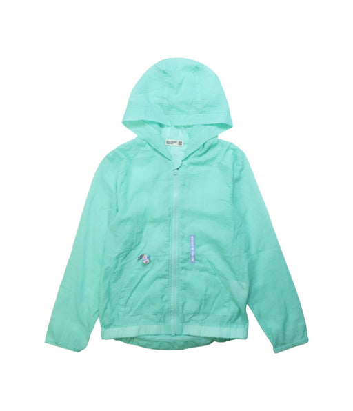A Green Lightweight Jackets from Ragmart in size 7Y for neutral. (Front View)