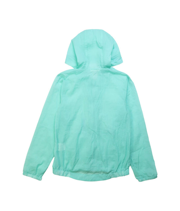 A Green Lightweight Jackets from Ragmart in size 7Y for neutral. (Back View)