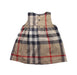 A Beige Sleeveless Dresses from Burberry in size 12-18M for girl. (Back View)