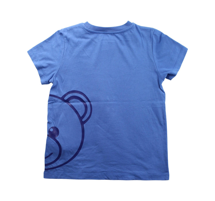 A Blue Short Sleeve T Shirts from Moschino in size 8Y for boy. (Back View)