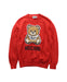 A Red Knit Sweaters from Moschino in size 4T for boy. (Front View)