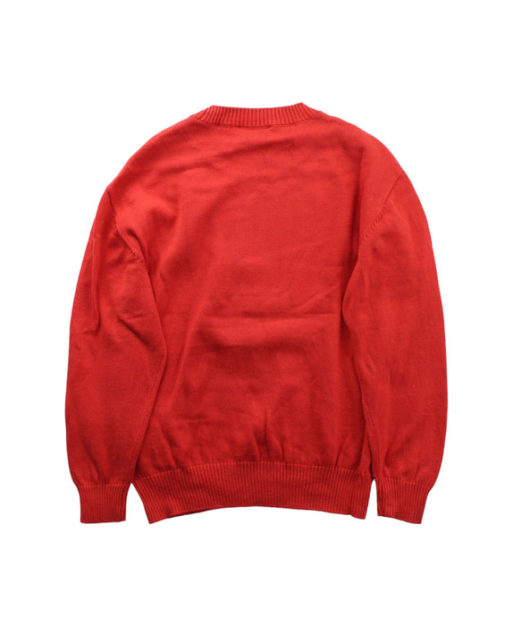 A Red Knit Sweaters from Moschino in size 4T for boy. (Back View)
