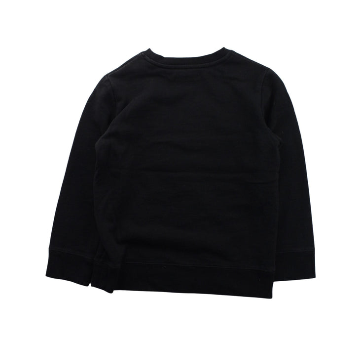 A Black Crewneck Sweatshirts from Stella McCartney in size 6T for girl. (Back View)