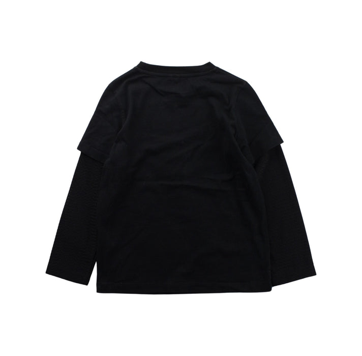 A Black Long Sleeve T Shirts from Stella McCartney in size 6T for boy. (Back View)