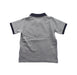 A Grey Short Sleeve Polos from Moncler in size 6T for boy. (Back View)