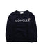 A Blue Crewneck Sweatshirts from Moncler in size 6T for boy. (Front View)