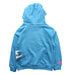 A Blue Hooded Sweatshirts from Nike in size 7Y for boy. (Back View)