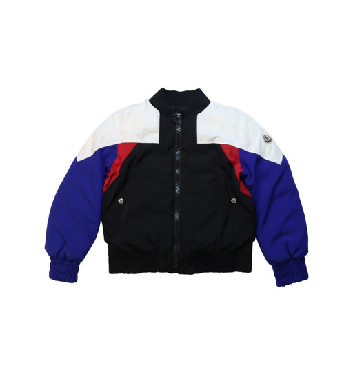 A Multicolour Puffer/Quilted Jackets from Moncler in size 6T for boy. (Front View)