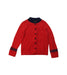 A Red Cardigans from Shanghai Tang in size 4T for girl. (Front View)