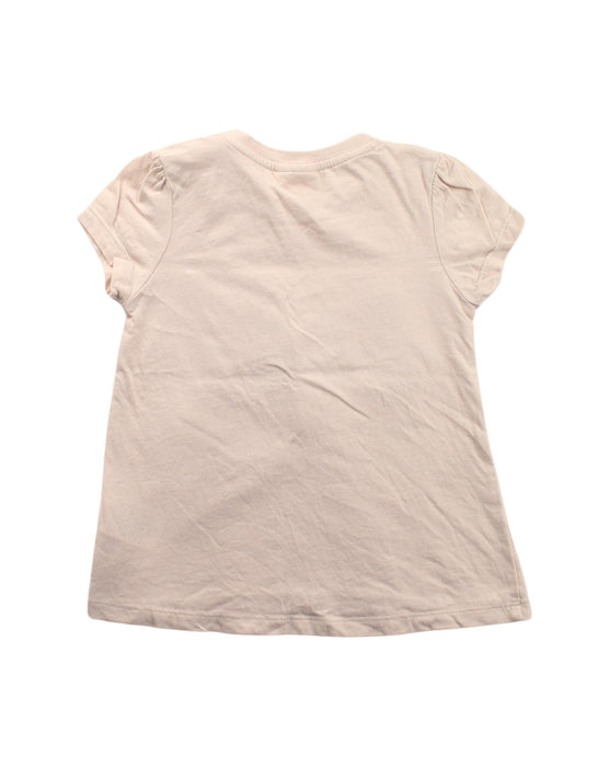 A White Short Sleeve Dresses from Seed in size 2T for girl. (Back View)