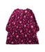 A Burgundy Long Sleeve Dresses from Jack & Milly in size 4T for girl. (Front View)