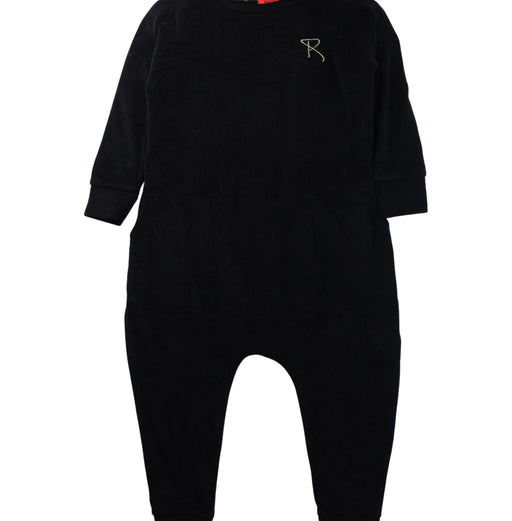 A Black Long Sleeve Jumpsuits from Rock Your Kid in size 3T for boy. (Front View)