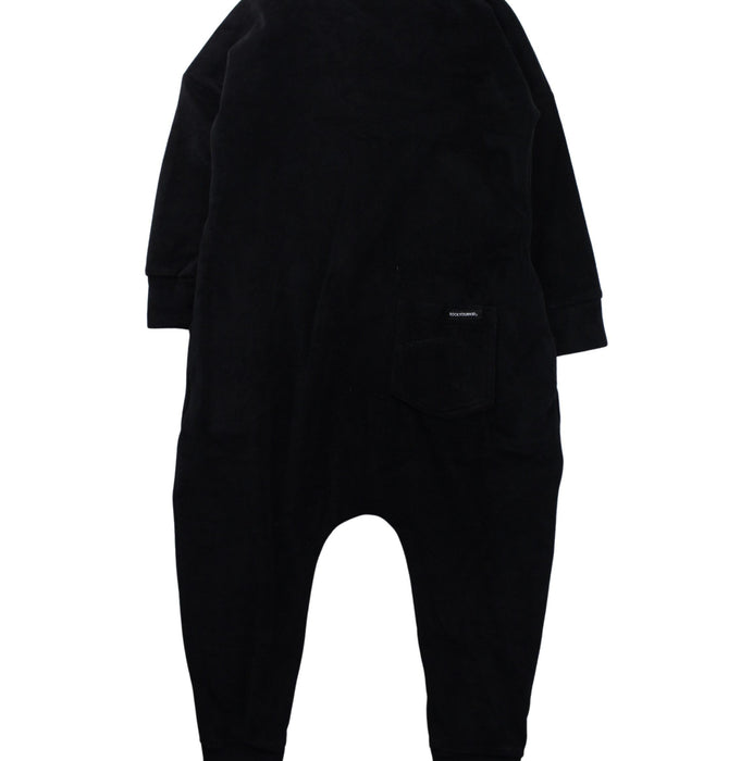 A Black Long Sleeve Jumpsuits from Rock Your Kid in size 3T for boy. (Back View)