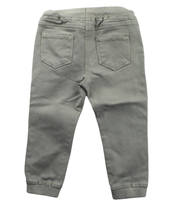 A Green Casual Pants from Sprout in size 2T for girl. (Back View)