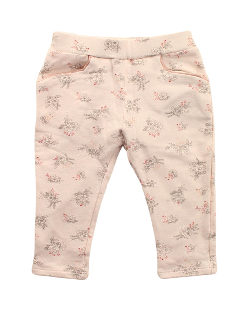 A White Sweatpants from Carrément Beau in size 3-6M for girl. (Front View)
