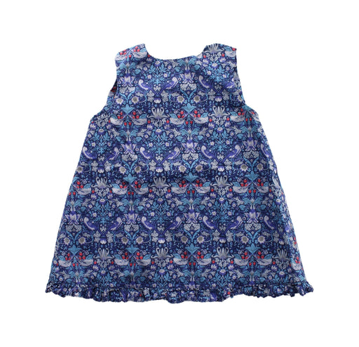 A Blue Dress Sets from Liberty London in size 6-12M for girl. (Front View)