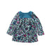 A Blue Long Sleeve Dresses from Tea in size 3-6M for girl. (Back View)