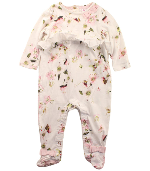 A White Onesies from Baker by Ted Baker in size 6-12M for girl. (Front View)