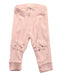 A Pink Sweatpants from Seed in size 3-6M for girl. (Front View)