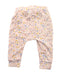 A White Sweatpants from Seed in size 3-6M for girl. (Back View)