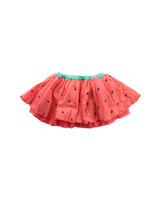 A Red Short Skirts from Seed in size 0-3M for girl. (Front View)