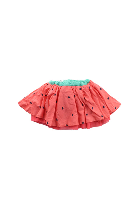 A Red Short Skirts from Seed in size 0-3M for girl. (Back View)