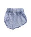 A Blue Shorts from Seed in size 0-3M for girl. (Back View)