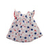 A Blue Dress Sets from Catimini in size 0-3M for girl. (Front View)