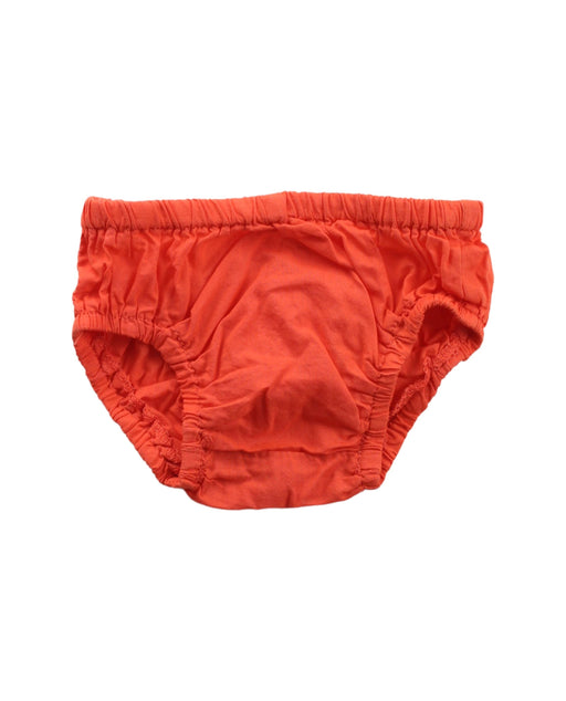 A Orange Bloomers from Catimini in size 0-3M for girl. (Front View)