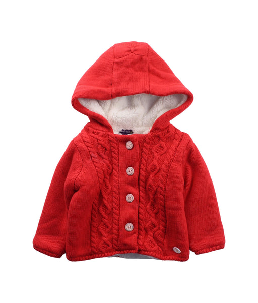 A Red Cardigans from Sergent Major in size 3-6M for girl. (Front View)