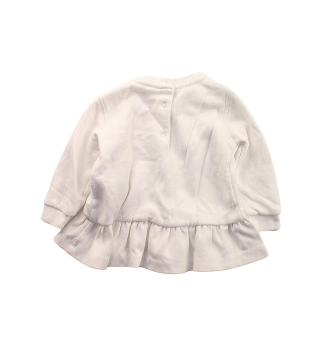 A White Sweater Dresses from Ralph Lauren in size 3-6M for girl. (Back View)