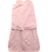 A Pink Swaddles from HALO in size 3-6M for girl. (Back View)