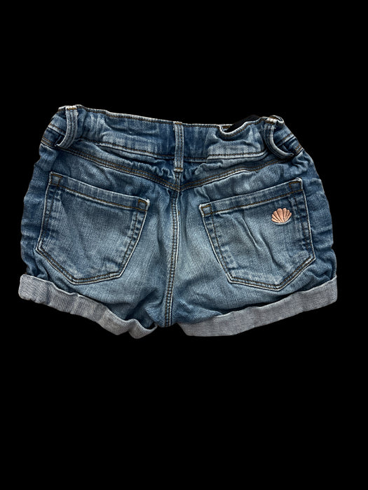 A Blue Shorts from FatFace in size 8Y for girl. (Front View)