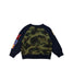A Multicolour Crewneck Sweatshirts from BAPE KIDS in size 2T for boy. (Back View)