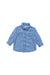 A Blue Long Sleeve Shirts from Bout'Chou in size 6-12M for boy. (Front View)