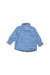 A Blue Long Sleeve Shirts from Bout'Chou in size 6-12M for boy. (Back View)