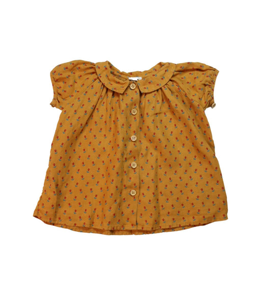 A Multicolour Short Sleeve Tops from Oeuf in size 4T for girl. (Front View)